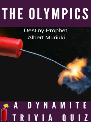 cover image of The Olympics a Dynamite Trivia Quiz